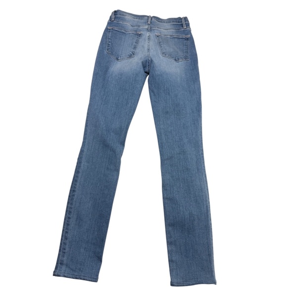 Frame Le High Skinny Jeans Light Wash Europa Stretch Denim Size 25 - Picture 4 of 13